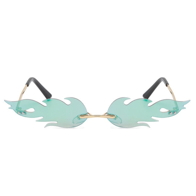 Luxury Cat Eye Sunglasses Women Vintage Brand Designer Sun Glasses Men Small Metal Shades For Women Trendy Mirror Eyewear UV400