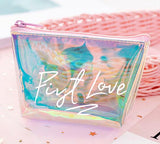 eTya Transparent Coin Purse Women Small Wallet Female Change Purses Mini Children's Pocket Wallets Key Card Holder PVC Hand bags