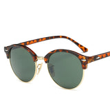 Hot  Sunglasses Women Popular Brand Designer Retro men Summer Style Sun Glasses Rivet Frame Colorful Coating Shades