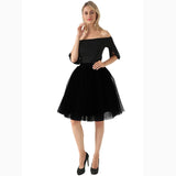 Puffy New Arrival 5 Layer Fashion Women Tulle Skirt Tutu Wedding Bridal Bridesmaid 2019 Overskirt Petticoat Lolita Saia