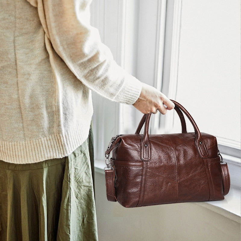Cobbler Legend Big Bags for Women 2019 Genuine Leather Shoulder Bag Vintage Hand Purse Fashion Female Tote Famous Brand Bolsas