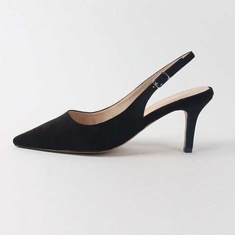 ZHENZHOU Charming Elegant Sexy Multicolor Suede Women's Slingback High Heels Pump/Sandals Shoes Dress Party OL Valentine Shoes