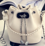COOL WALKER Women's Handbag PU Leather Bucket Bag Shoulder Bags  Designer Hand Bags For Women purses and handbags