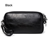 JASON TUTU 2019 New Listing Casual Men leather bag Clutch wallets purse Unisex Women handbag phone bag Bolsas free shipping B532