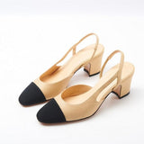 2019 Hot sale Summer Women Shoes Dress Shoes mid Heel Square head fashion Shoes Wedding party Sandals Casual Shoes women **461